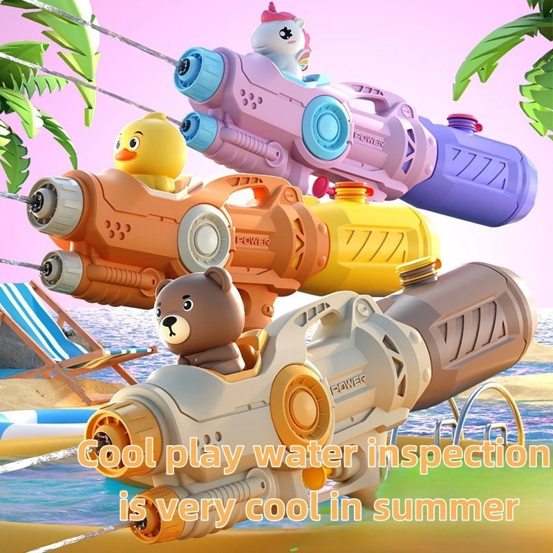 ! Dubbel Waterpistool voor Kinderen – Krachtige Waterblaster voor Strand & Zwembad